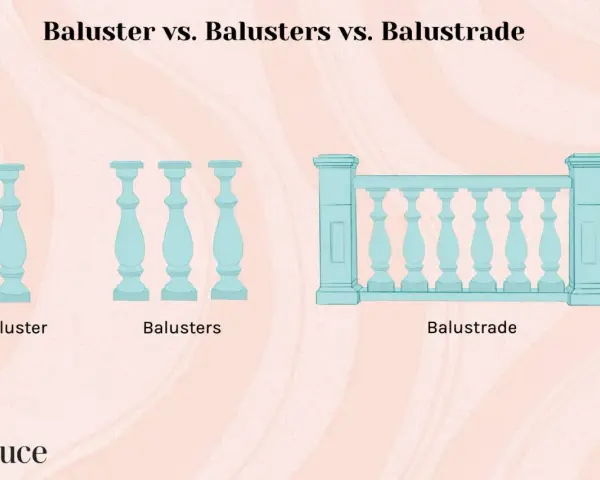 Eine Balustrade ist eine Reihe von Balustern, die zusammen eine Geländerstruktur bilden. Sie schützt und verschönert Balkone und Treppen.